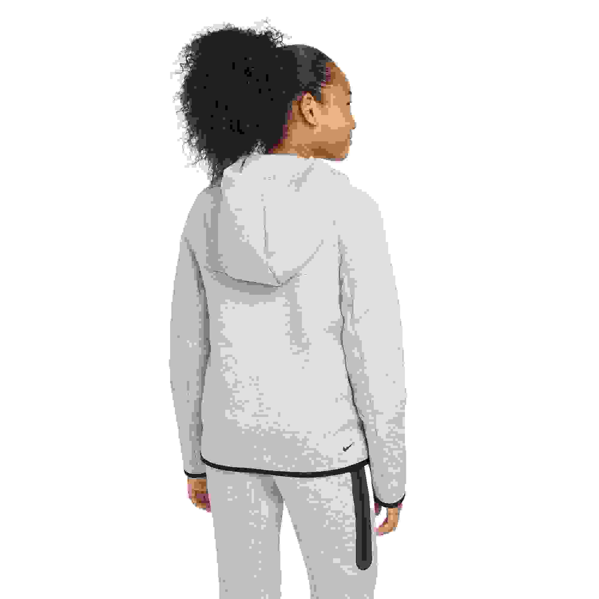 Nike Sportswear Tech Fleece Full-Zip Big Kids' Grey Jacket